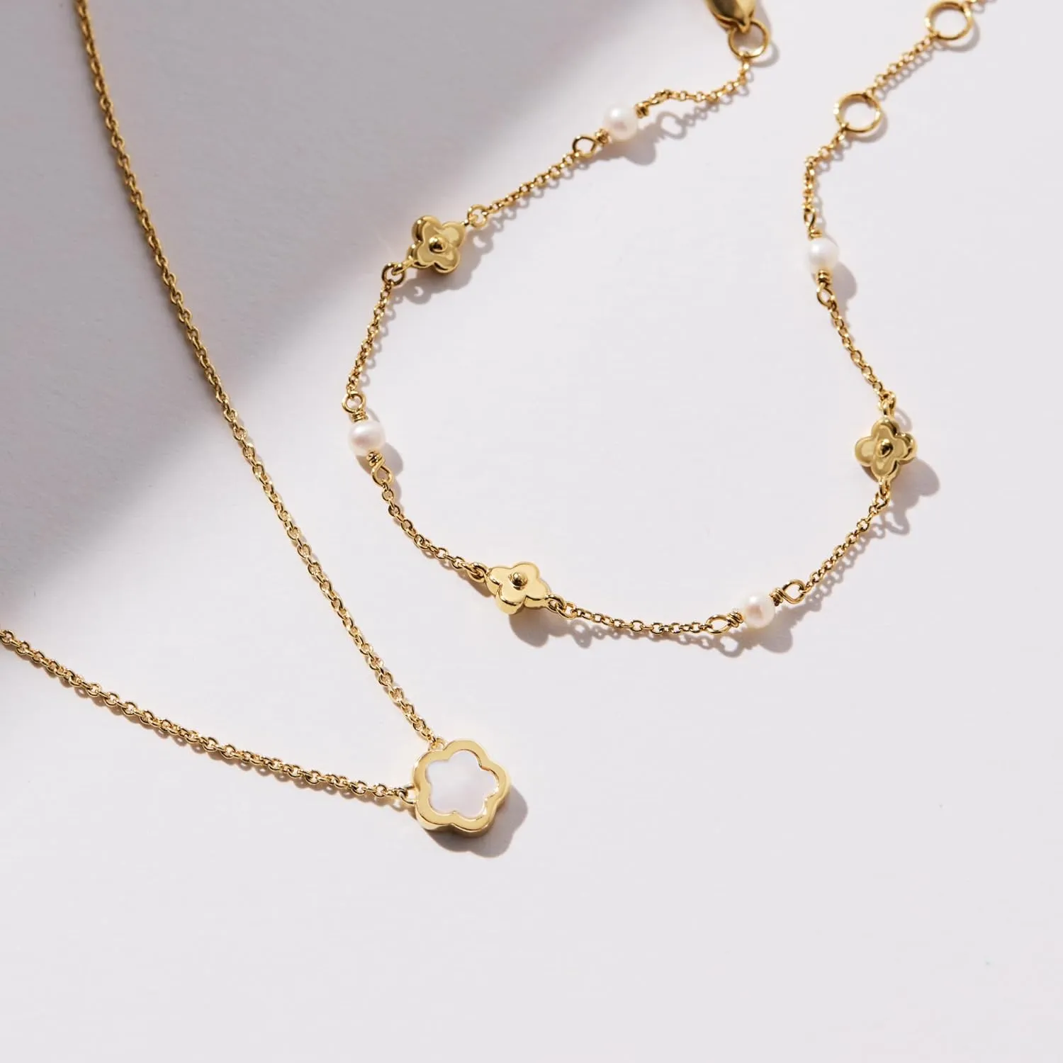 Ana Luisa Pendant Necklaces for Women - 14K Gold Plated and Silver Rhodium Necklace - Pearl, Heart, Circle, Moonstone, Gemstone, Knot Charm Styles - Hypoallergenic, Dainty, Trendy Layering Necklaces