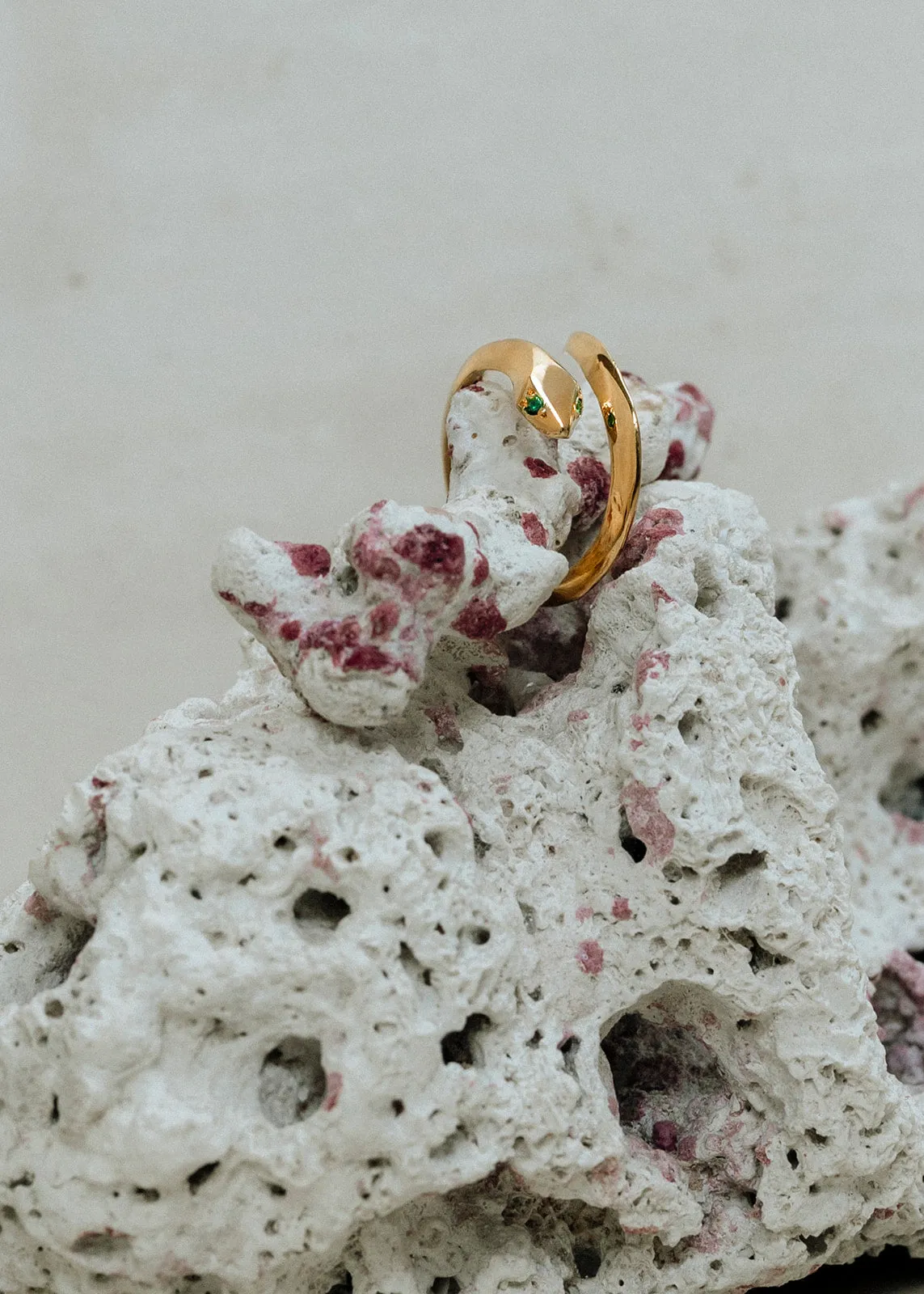 BABY SNAKE GOLD RING