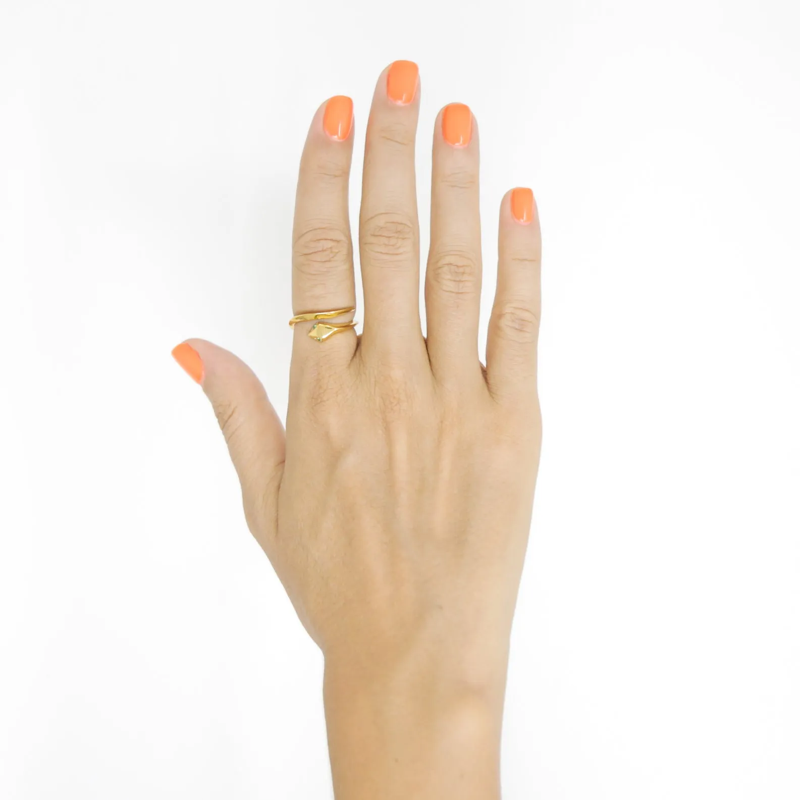 BABY SNAKE GOLD RING