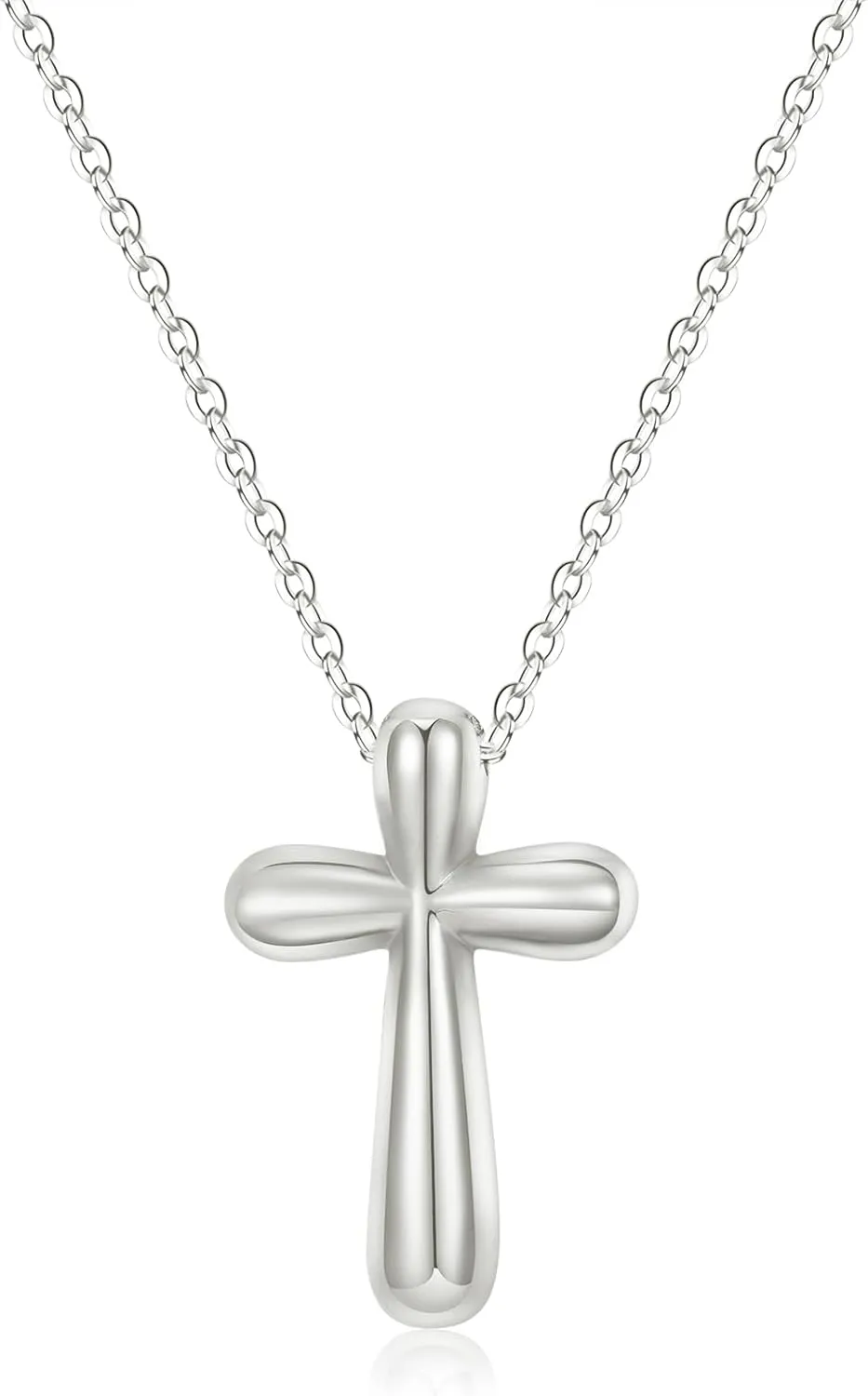Baptism Cross Necklace for Women,First Communion Gold Cross Necklaces Jewelry Gifts for Women