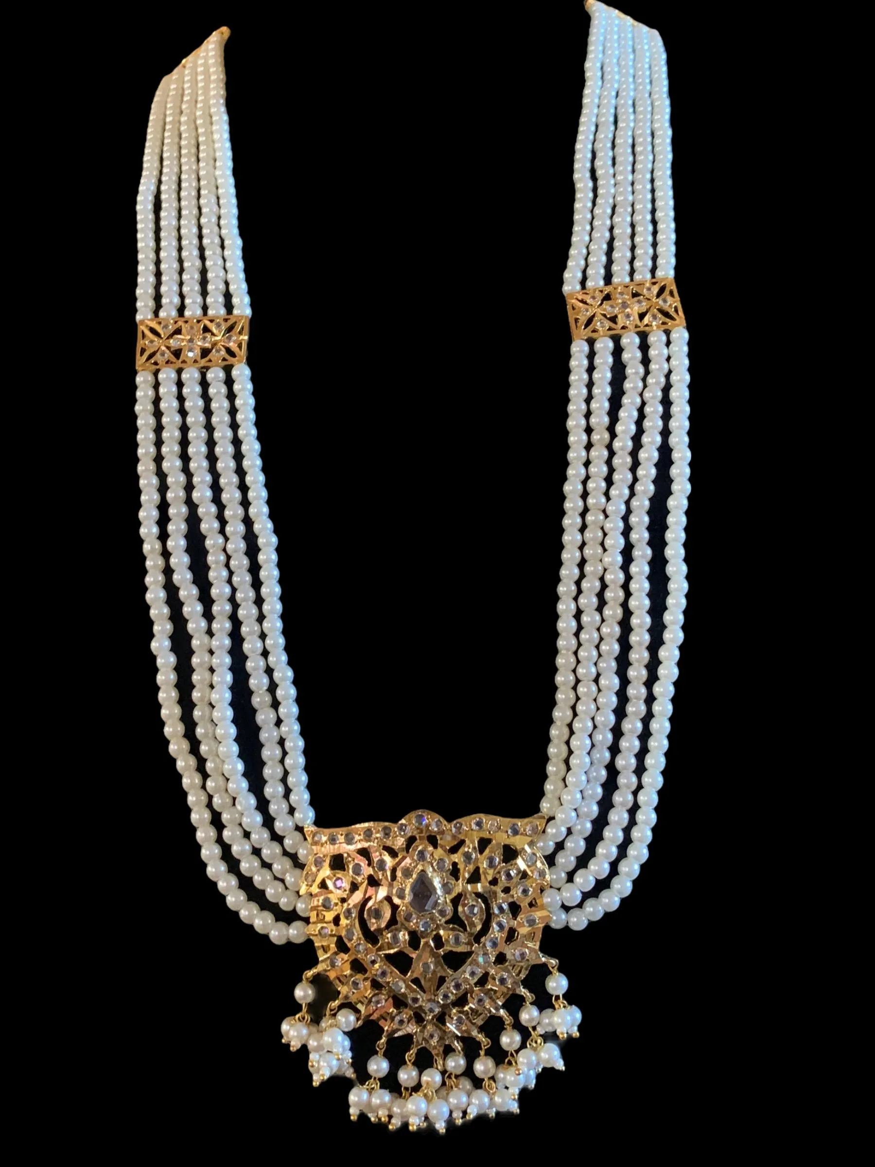 BR103 Leah bridal set in pearls   ( READY TO SHIP)