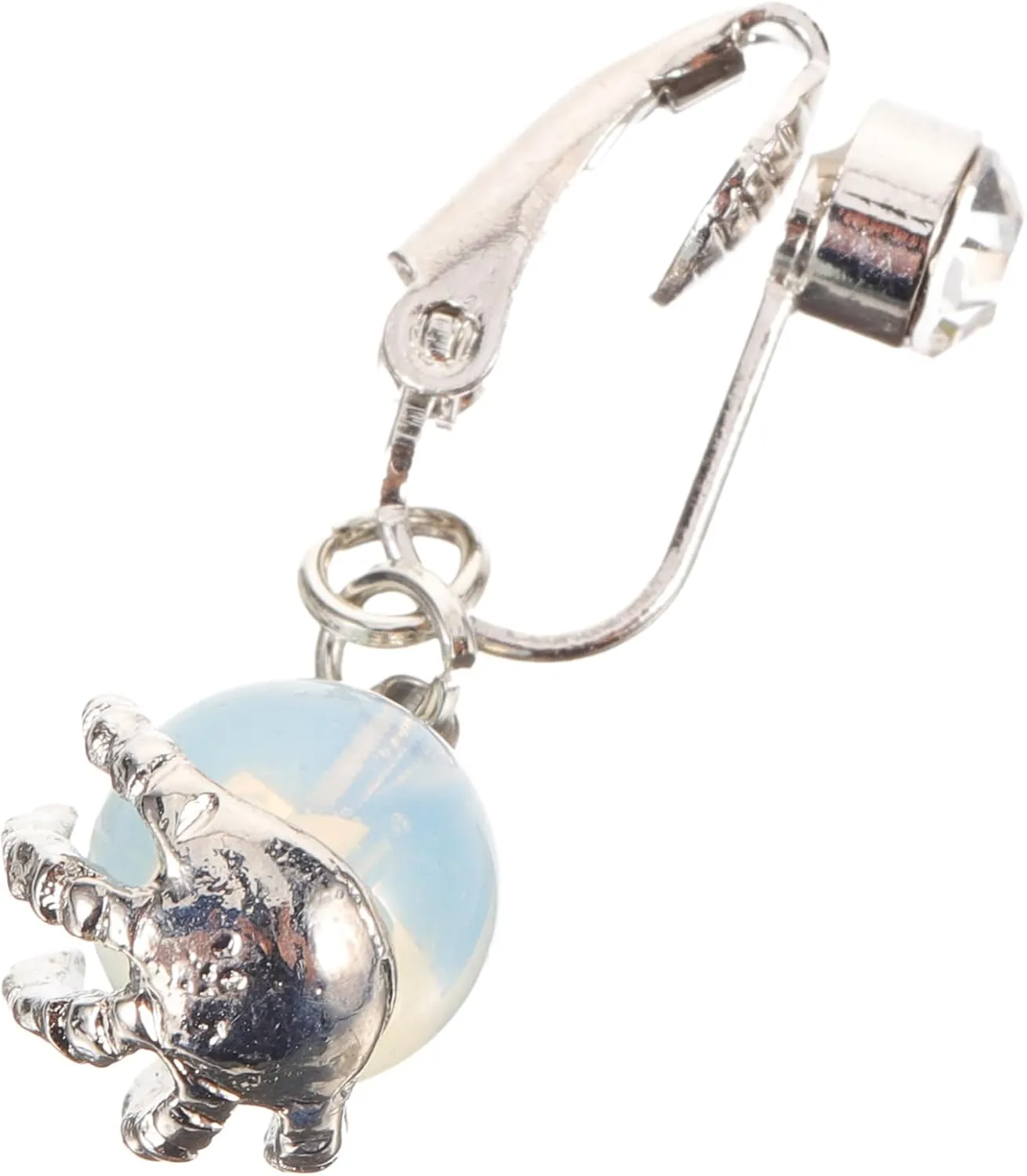 Fake Belly Ring Clip Halloween Navel Jewelry Non-piercing Body Belly Button Ring Elegant Design for Women for Daily Wear and Vacations