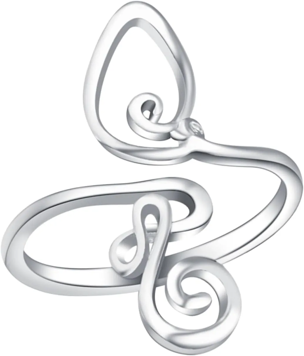 Fashion Toe Ring Women's Foot Jewelry Adjustable Open Toe Knuckle Ring Sturdy
