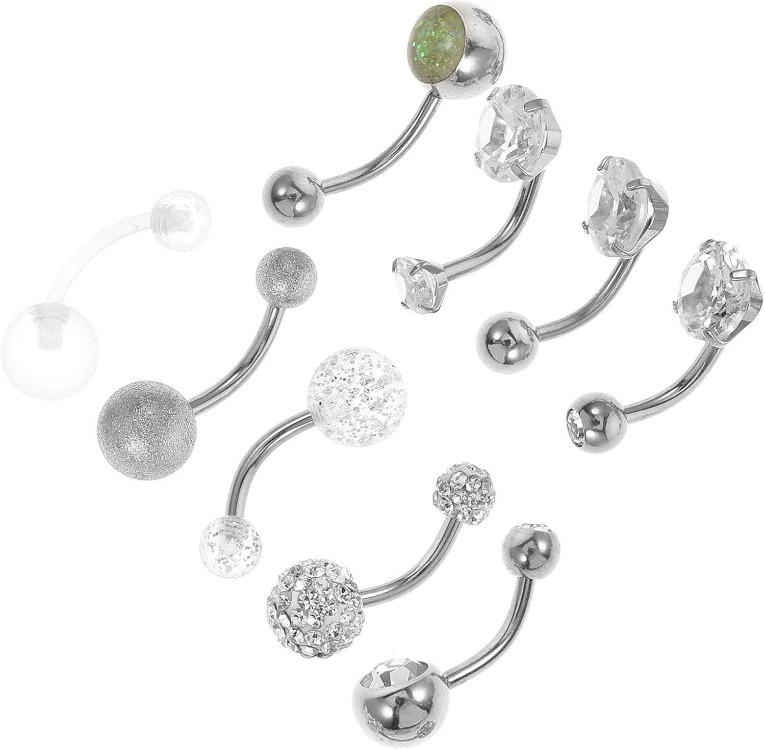 Fashionable Belly Button Ring Pregnant Belly Button Hoop Women's Belly Jewelry