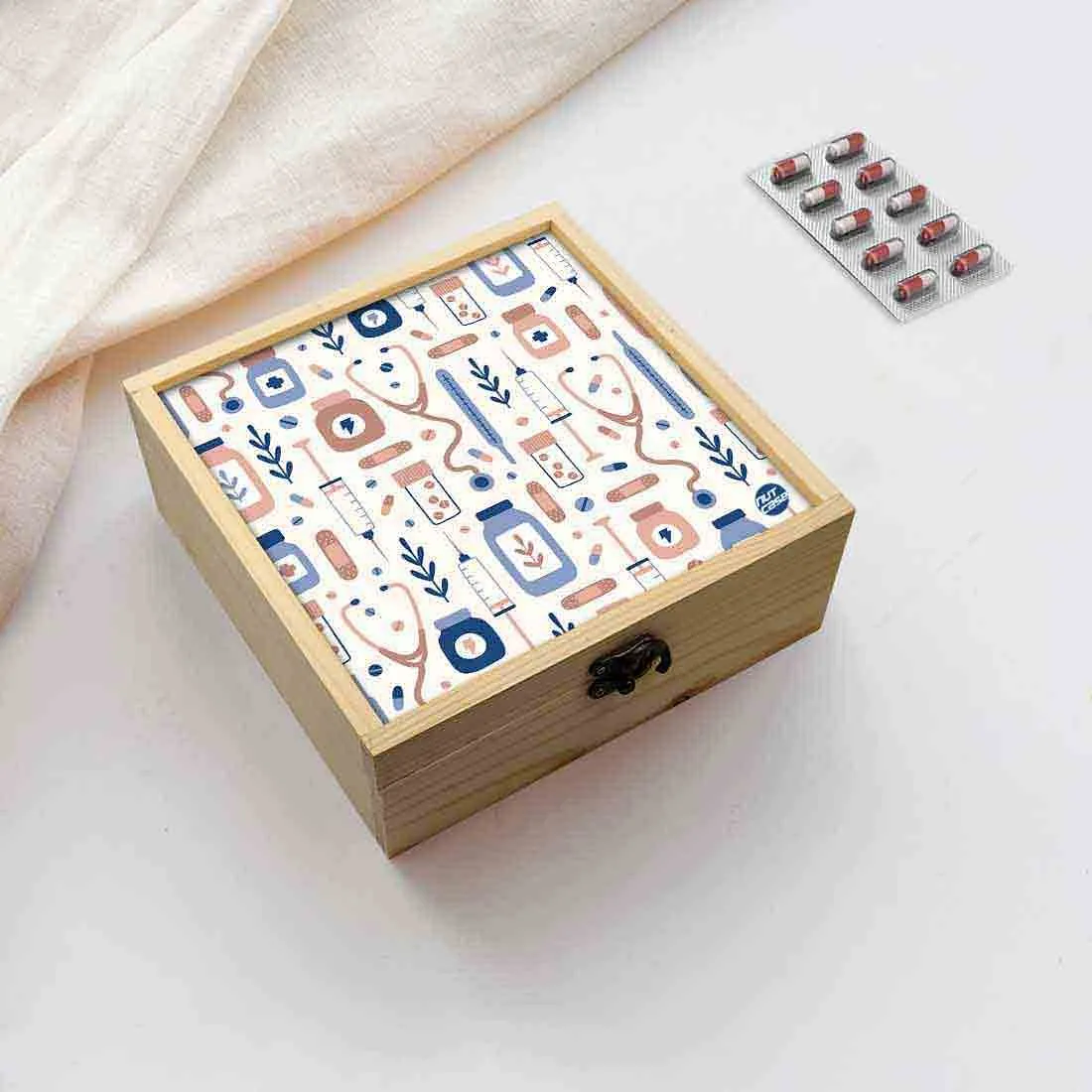 Jewellery Box Wooden Jewelry Organizer -  Check Up