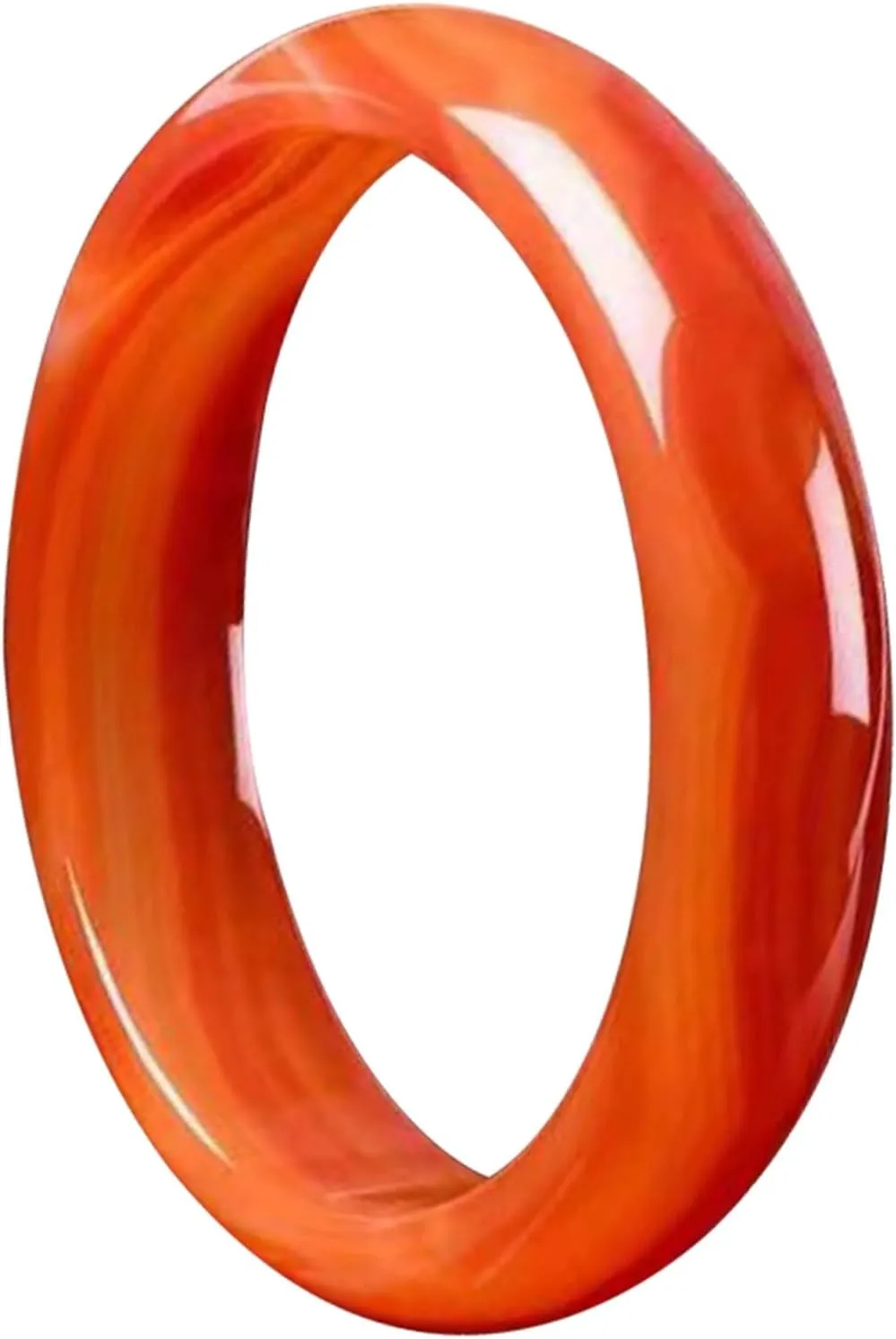 Large Size 52-68mm Jade Bangle Bracelet for Women, Natural Gemstone Jewelry Good Luck Gifts