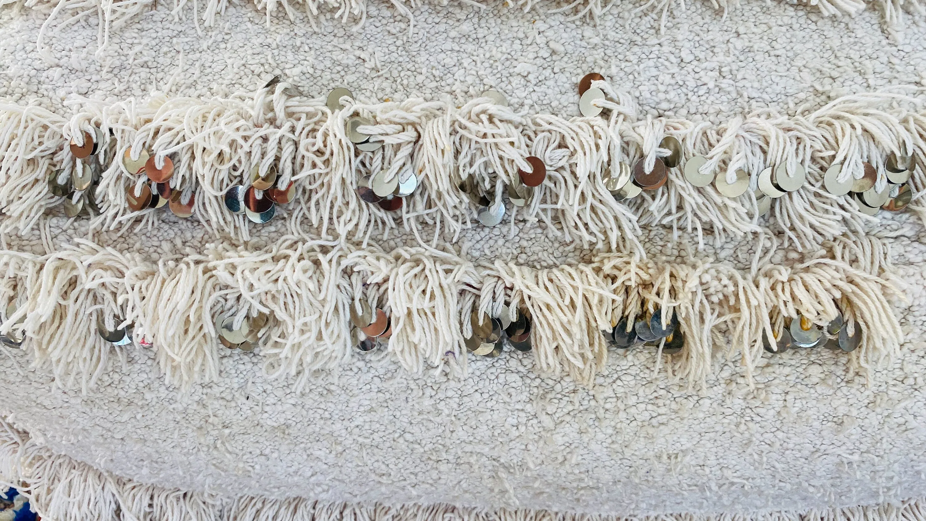 Moroccan Pouf/Floor Pillow. Handira Wedding Blanket. Cotton. Spectacular! 0103