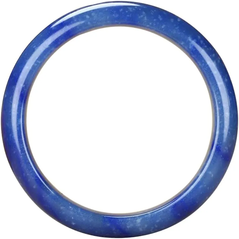Natural Blue Dongling Jade Bangle 58-62mm Fengshui Jade bracelet For Women Genuine