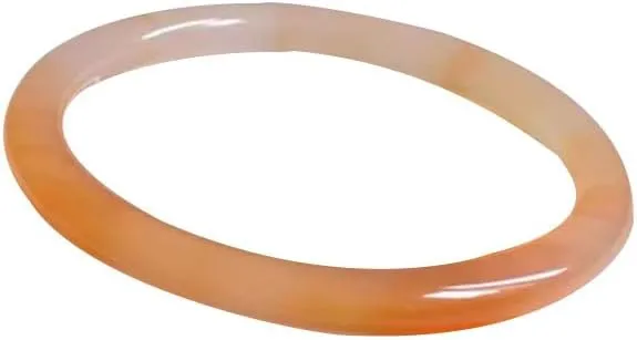 Natural Brazilian Beauty Striped Jade Chalcedony Bracelet Round Striped Agate Pretty Red Bracelet 58-62mm Fengshui Fashion Jade Bangle bracelet For Women Genuine