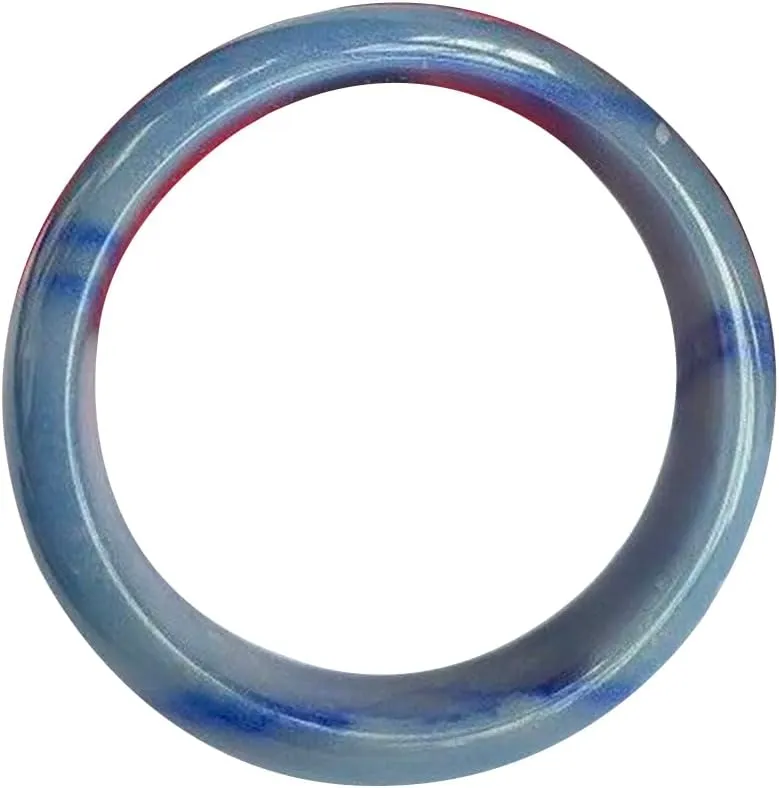 Natural Dongling Jade Blue Bangle 58-62mm Fengshui Jade bracelet For Women Genuine