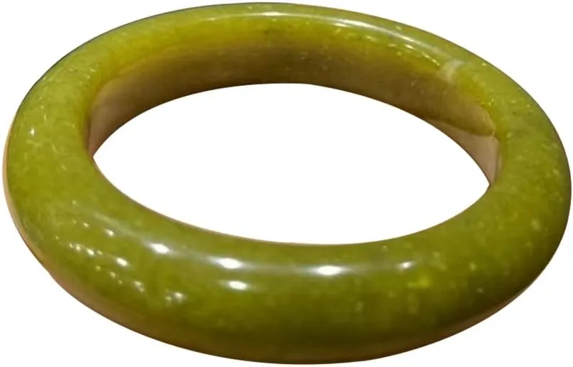 Natural Green Xiu Jade Bangle 58-62mm Fengshui Jade bracelet For Women Genuine
