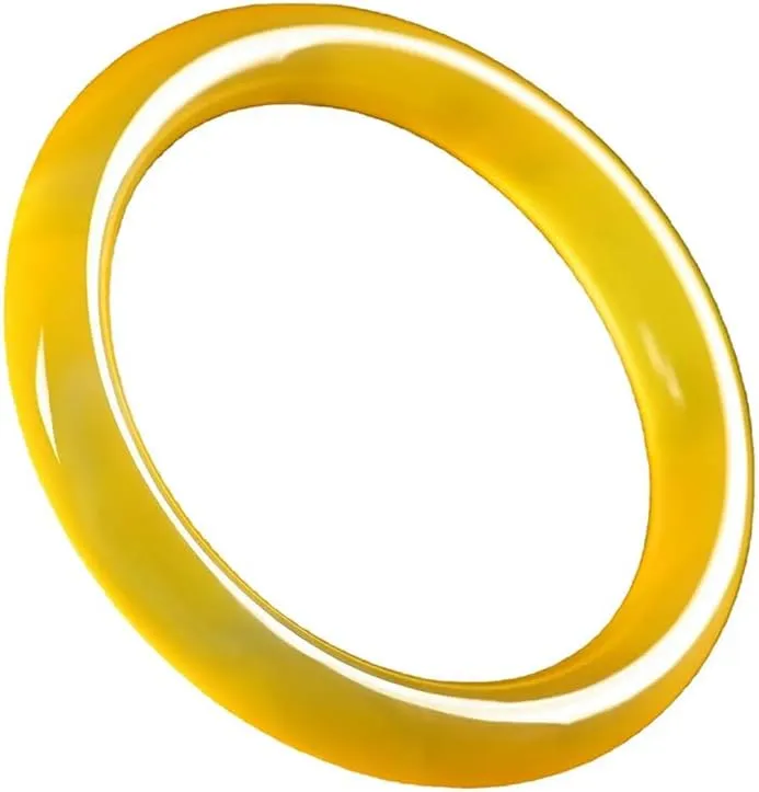 Natural High Ice Honey Wax Topaz Marrow Bracelet Round Strip Agate Bracelet 58-62mm Fengshui Fashion Jade Bangle bracelet For Women Genuine