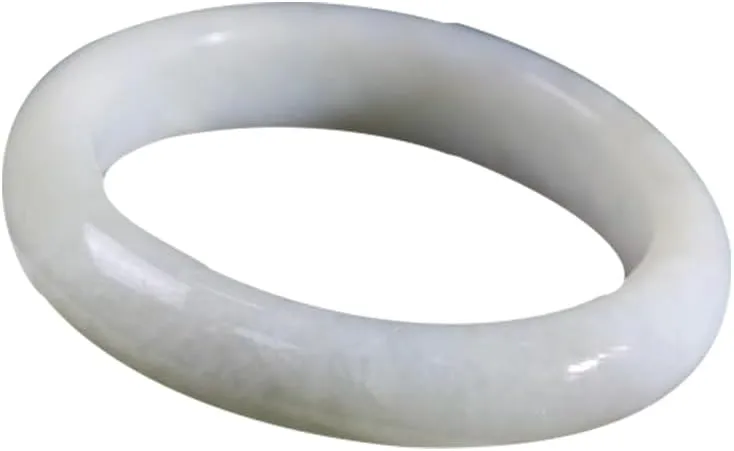Natural Hotan Jade Bracelet Female Lamb Fat White Jade Beauty Bracelet 58-62mm Fengshui Fashion Jade Bangle For Women Genuine