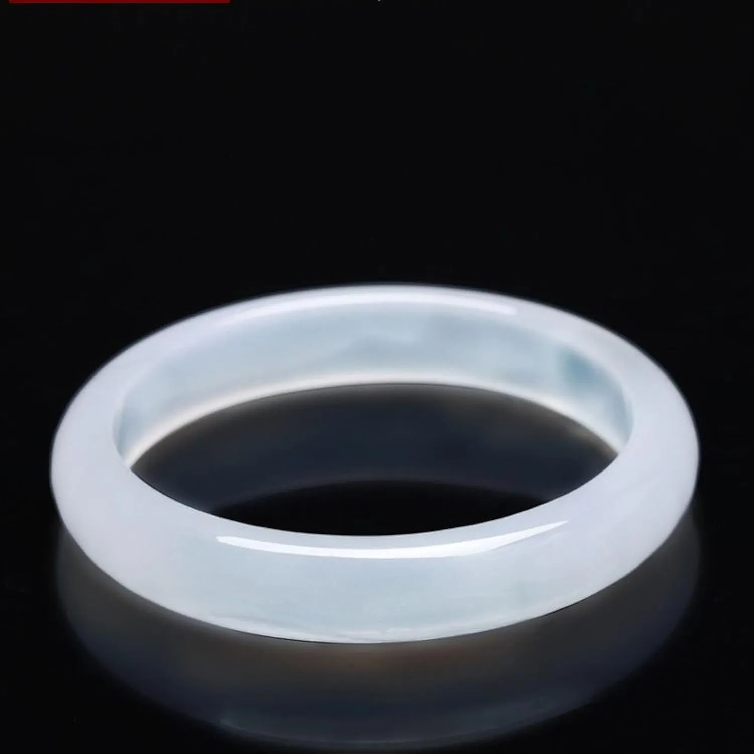 Natural Jade Bangle Bracelet for Women Genuine White Ice, Transparent, Wide Variety, Safe and Wealthy Agate Bracelet