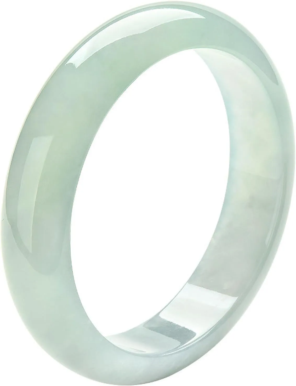 Natural Jade Bangle Bracelet for Women Genuine with 100% Grade A Jade Handmade Bracelets,Healing Protection Good Luck