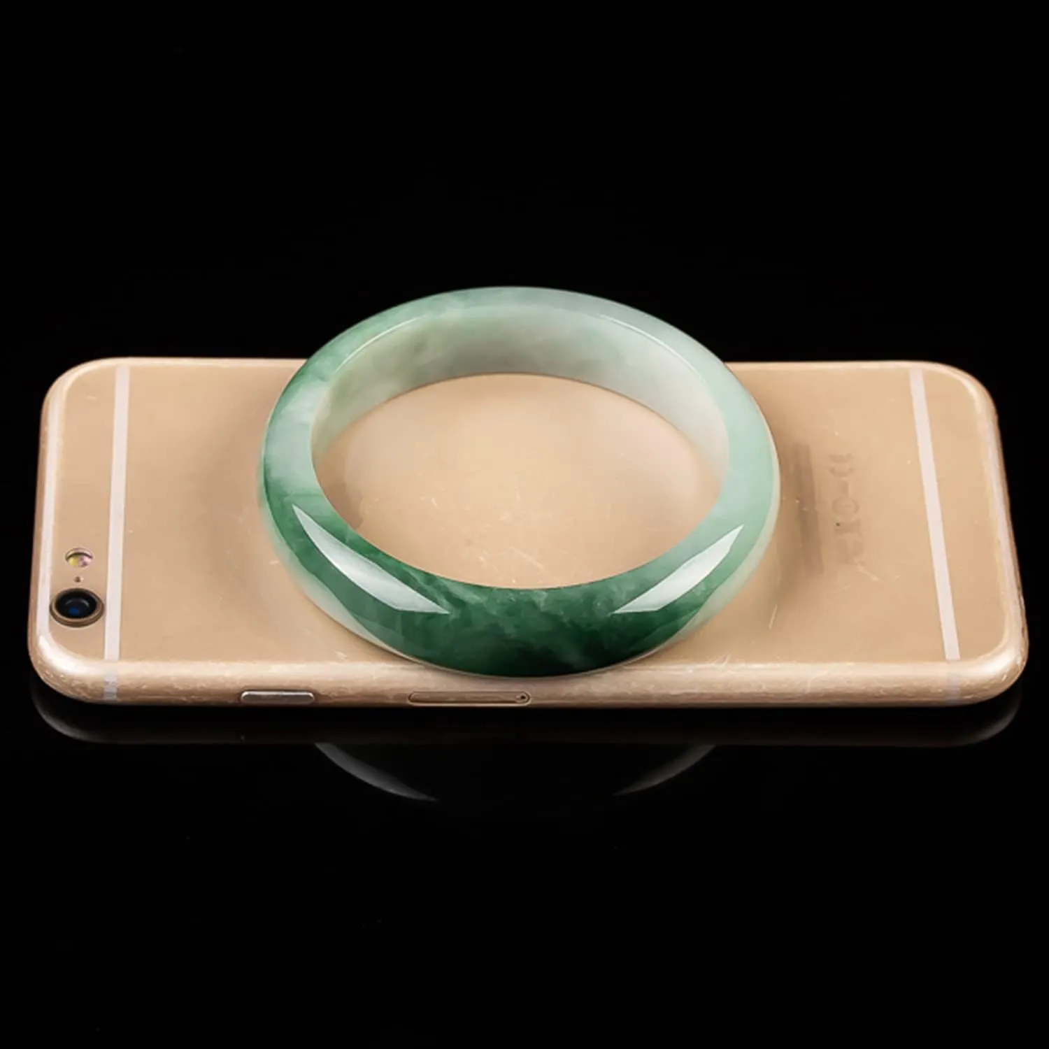Natural Jade Jadeite Emerald Bracelet Gemstone Jewelry for Women
