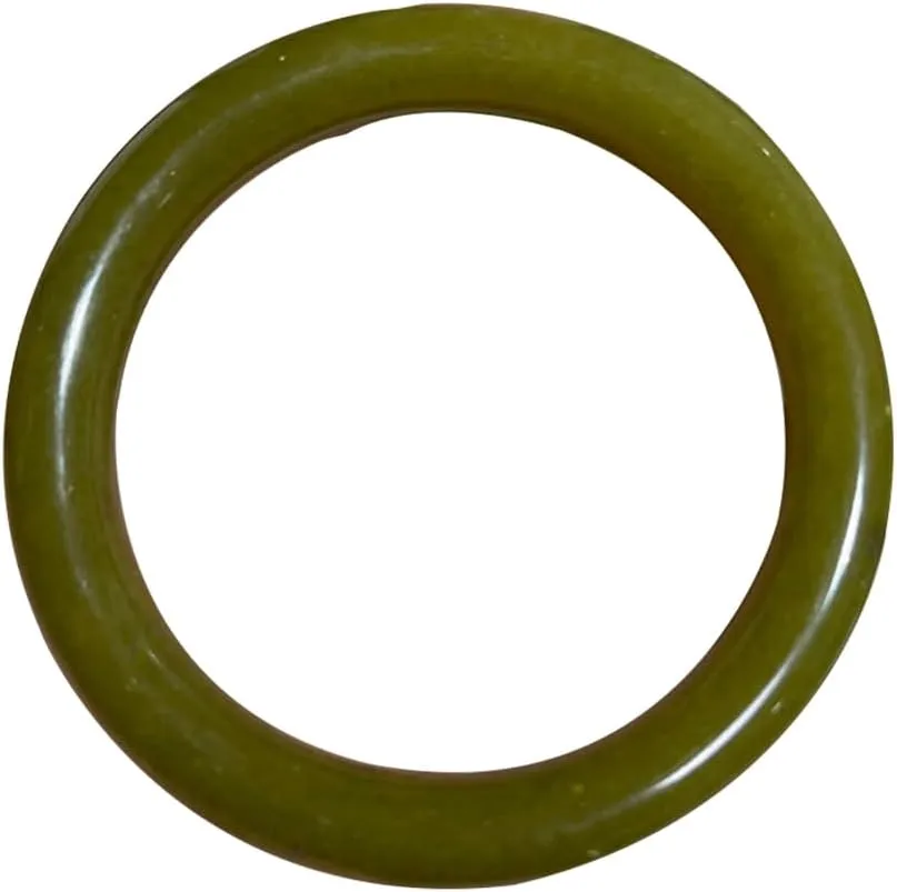 Natural Xiu Jade Green Round Strip Bangle 58-62mm Fengshui Jade bracelet For Women Genuine