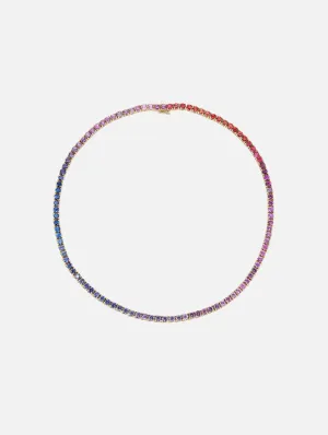 Ombre Tennis Necklace