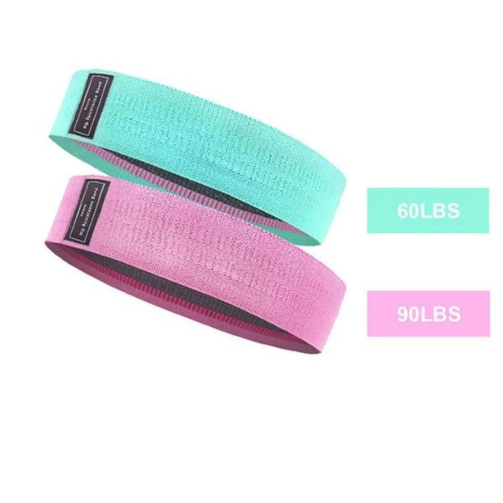 Pro - Fitness Resistance Bands Xtra-Wide - Free Carry bag