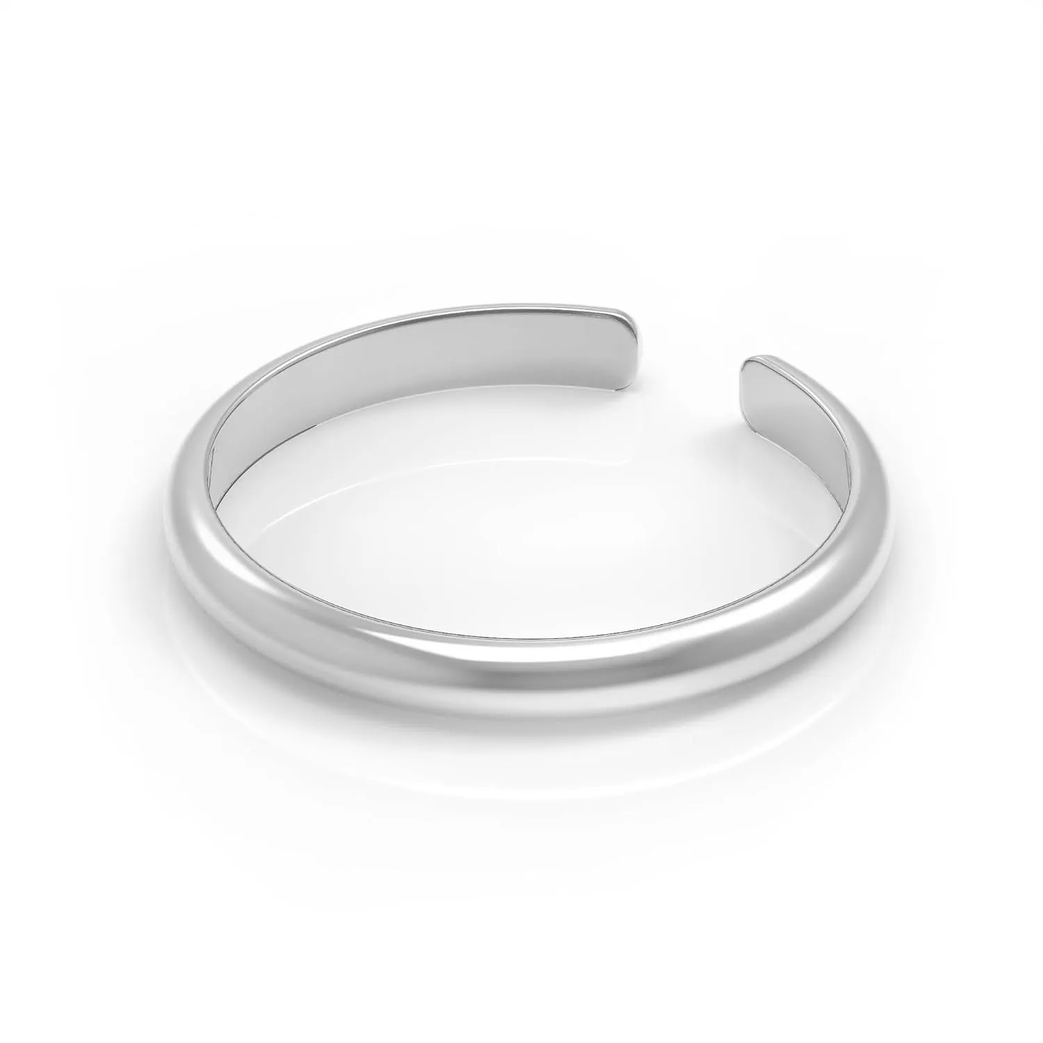 Silver Toe Ring, 925 Sterling Silver, 14ga, Adjustable, Waterproof, Toe Rings for Women, Toe Rings for Women, Toe Rings, Silver Toe Ring Adjustable, Toe Rings Silver, (Sterling Silver)